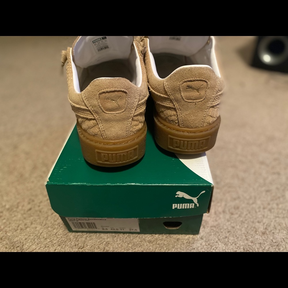 Puma Platform Gold Exotic Skin - Picture 4 of 7